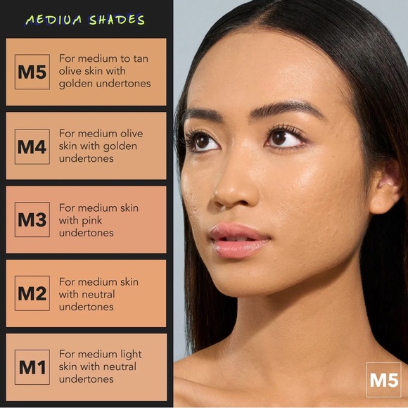 Cover FX M3 Power Play Foundation- medium complexion w pink undertones, Vegan